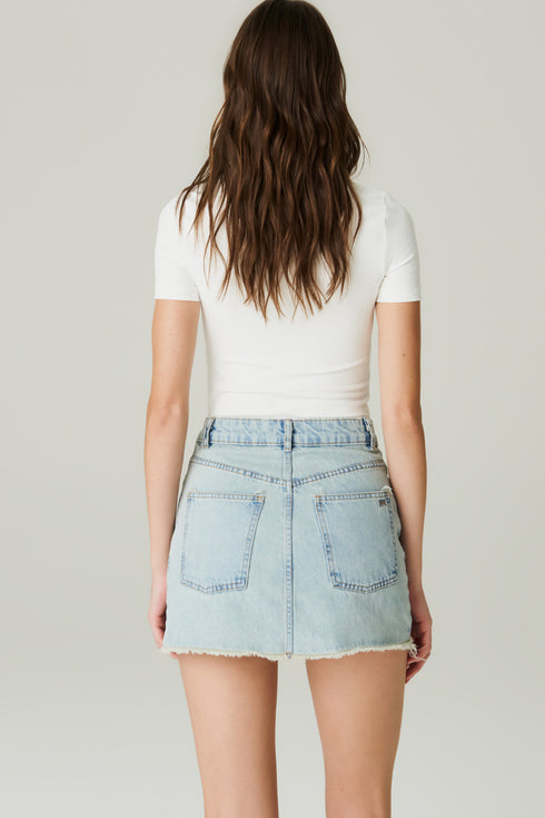 MINI SAIA JEANS CLARO